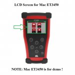 LCD Screen Display Replacement For MAC ET3450 TPMS Tool